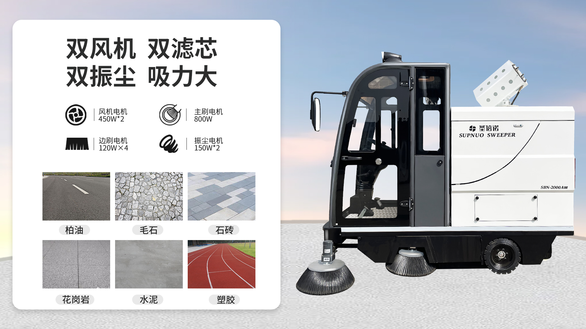 临海电动扫地车的优势与应用场景